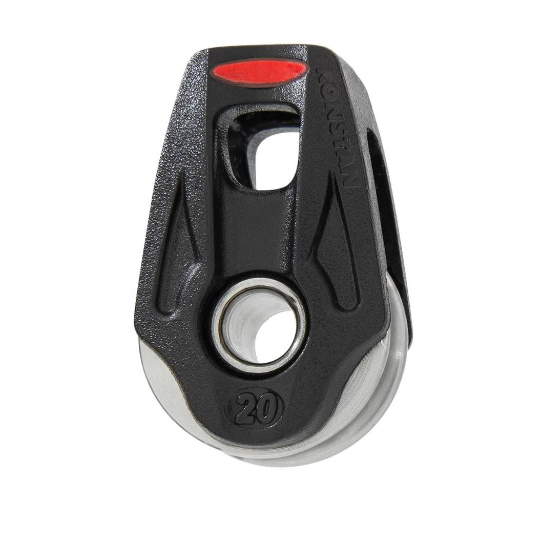 Ronstan 20mm Orbit Block, 1-scheibig, zum Anlaschen (Hochlast)
